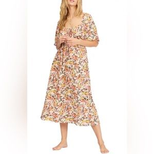 Billabong Floral Midi Dress